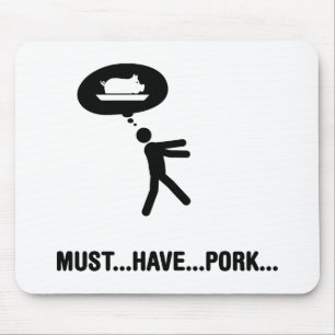 Pork Lover Mouse Pad