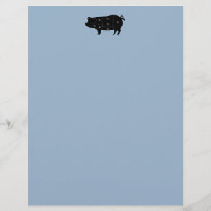 Pork Meat Cuts Butcher Shop Gifts