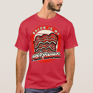 Pork Pig Meat Breakfast Bacon - Bacon Is My Spirit T-Shirt