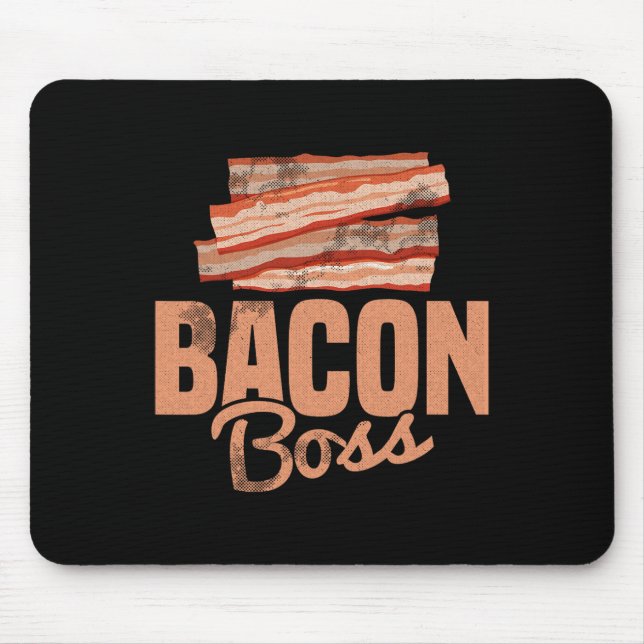 Pork Pig Meat Breakfast Bbq Bycon Lover - Bycon Bo Mouse Pad (Front)