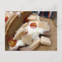 Pork pita sandwich