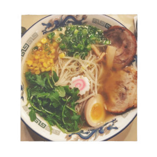 Pork Ramen Noodles Notepad