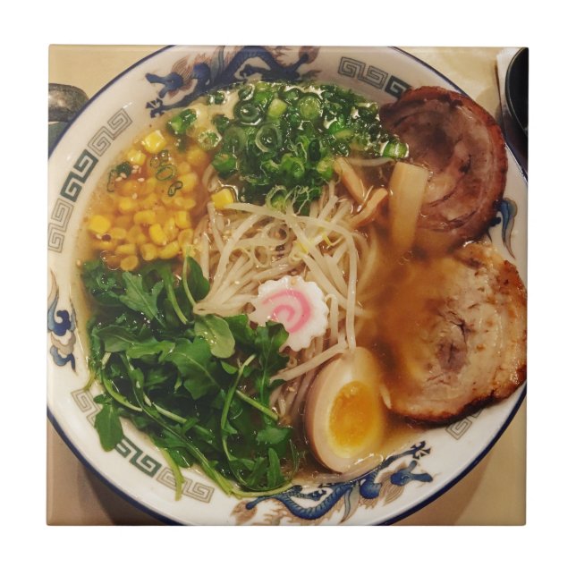 Pork Ramen Noodles Tile (Front)