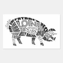 Pork Typogram