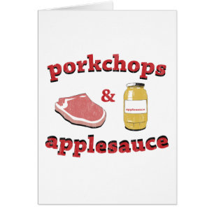 porkchops & applesauce