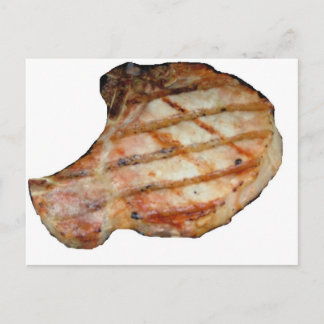 Porkchops Are Delicious Postcard
