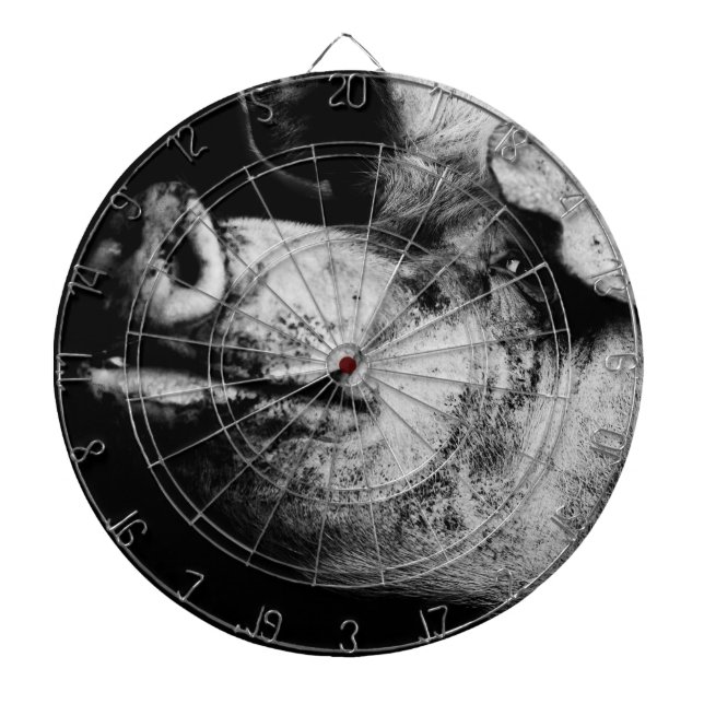 porker portrait dartboard (Front)