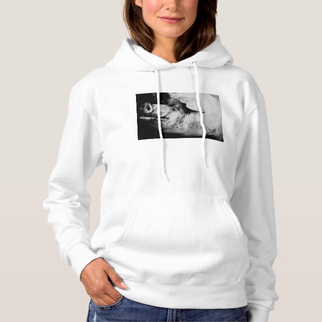 porker portrait hoodie (Front)