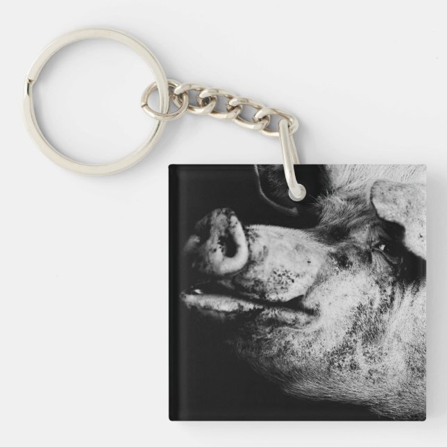 porker portrait key ring (Front)