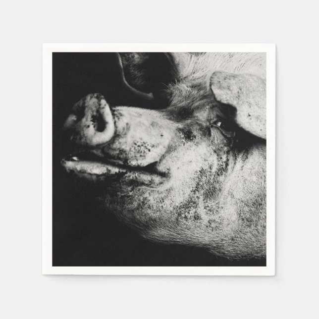 porker portrait napkin (Front)