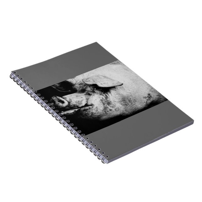 porker portrait notebook (Right Side)