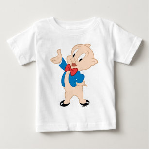 Porky Pig   Classic Pose Baby T-Shirt