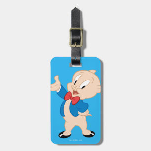 Porky Pig Classic Pose Luggage Tag
