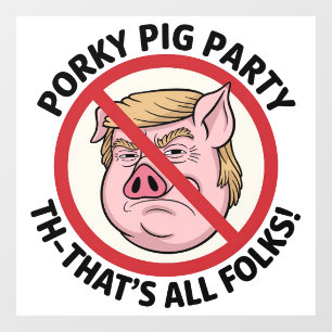 Porky Pig Party: Game Over for One-Party Rule