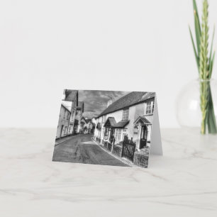 Porlock High Street Somerset Card