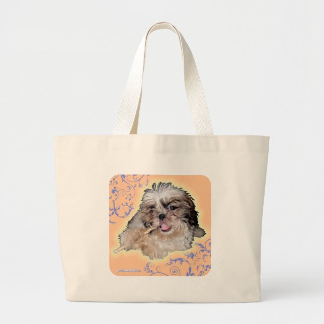 poronchi puppy flute bag (Front)