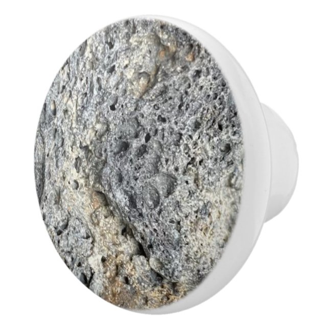 Porous Stone |  Ceramic Knob (Right)