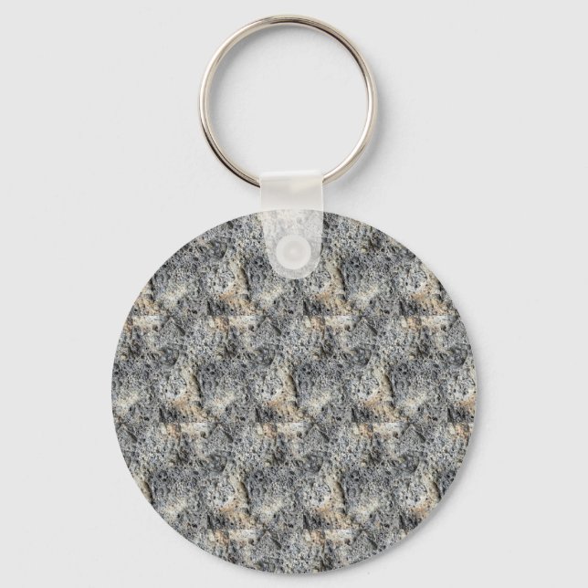 Porous Stone | Tilled Pattern | Key Ring (Front)