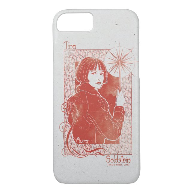 PORPENTINA GOLDSTEIN™ Illustration Case-Mate iPhone Case (Back)