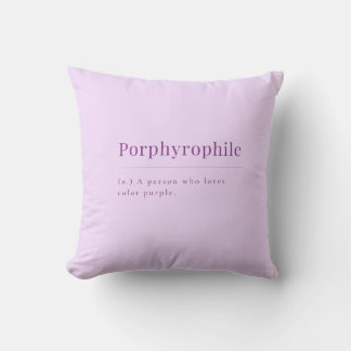 Porphyrophile: Lavender Cushion 