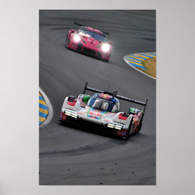 Porsche 963 no5 24 Hours of Le Mans 2023 Poster (Front)