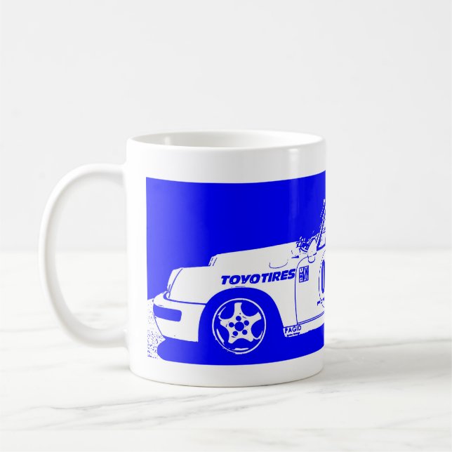 Porsche Cup Car #4 Mug (Left)