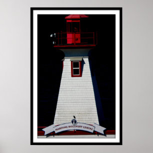 PORT ALBERNI lighthouse poster