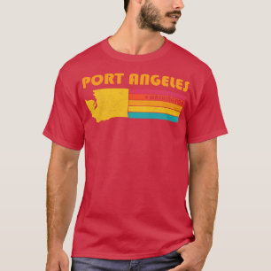 Port Angeles Washington Vintage Distressed Souveni T-Shirt