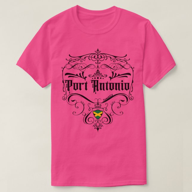Port Antonio Vintage design T-Shirt (Design Front)