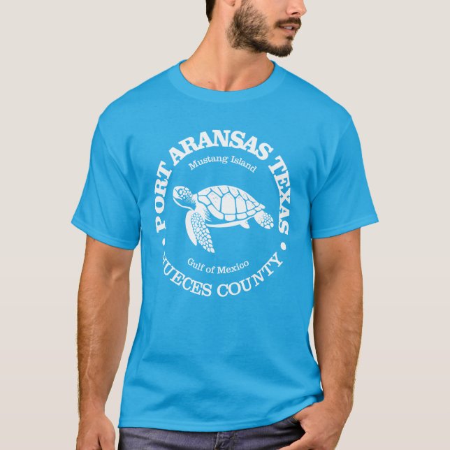 Port Aransas (sea turtle) T-Shirt (Front)