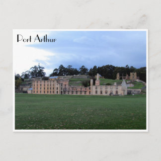 port arthur green postcard