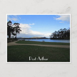 port arthur landscape postcard