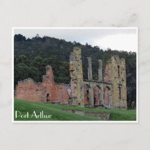 port arthur remnants postcard
