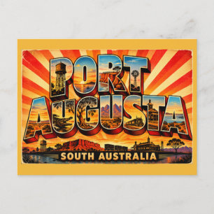 Port Augusta South Australia Outback Gateway Postcard