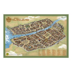 Port Blacksand: City of Thieves - Photo paper Print