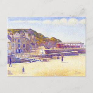 Port by Georges Seurat Postcard