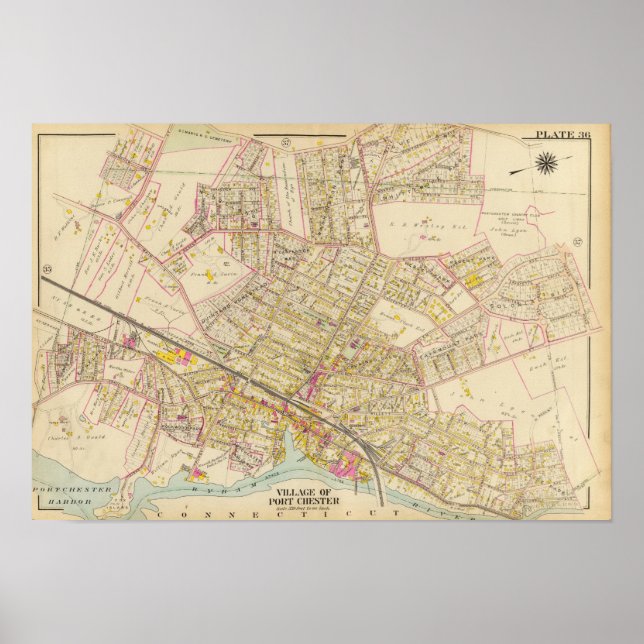 Port Chester, New York Poster (Front)