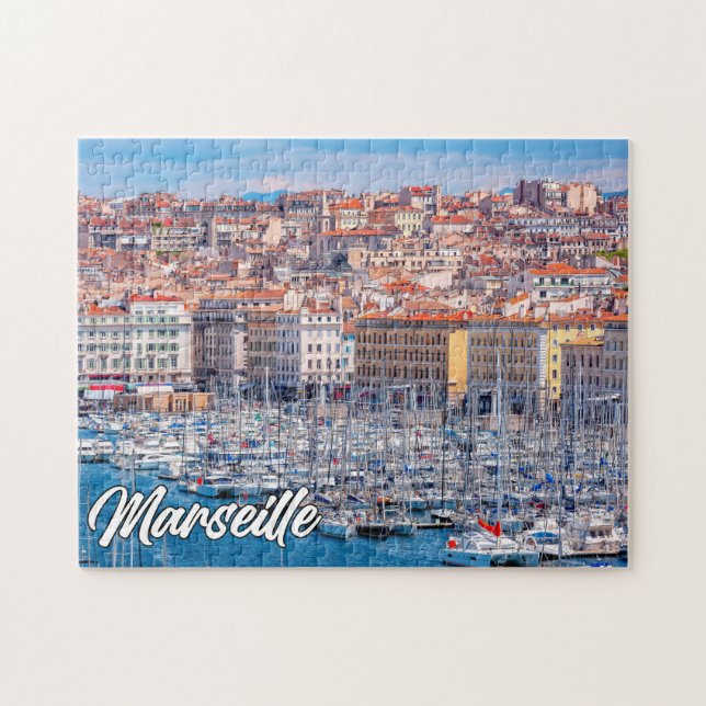 Port City Of Marseille, France Jigsaw Puzzle (Horizontal)