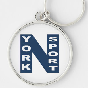 Port clé rond Premium  NEW YORK  SPORT Key Ring