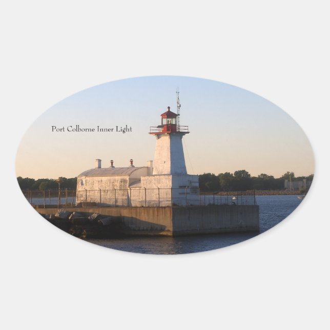 Port Colborne Inner Light sticker (Front)