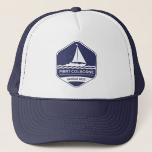 Port Colborne Ontario Canda Travel Trucker Hat