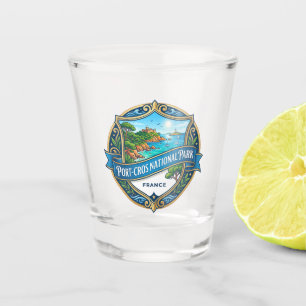 Port-Cros National Park France Shot Glass