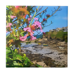 Port Isaac Cornwall Harbour Fisherman’s Friends    Tile