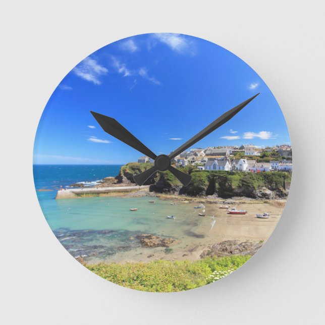 Port Isaac Wall Clock (Front)