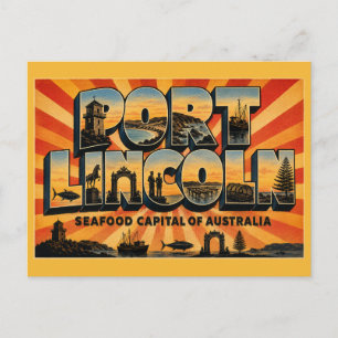 Port Lincoln South Australia Seafood Capital Postcard