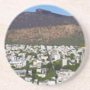 Port Louis Skyline capital of Mauritius by day Coaster
