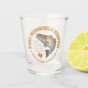 Port Mansfield (redfish) Shot Glass