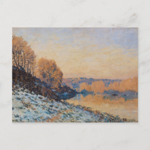 Port-Marly, White Frost, 1872 Postcard