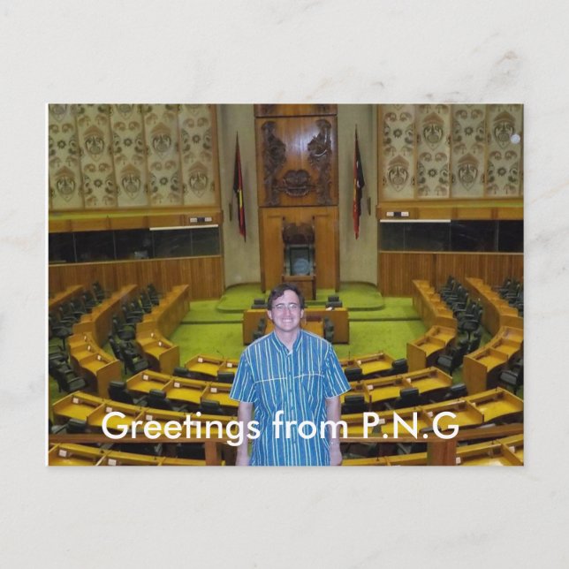 Port Moresby Postcard (Front)