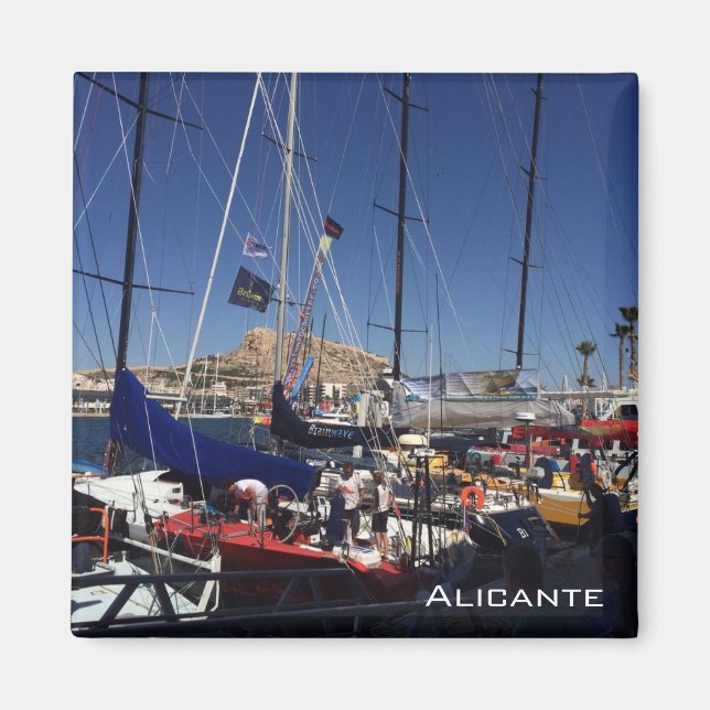 Port of Alicante Magnet (Front)